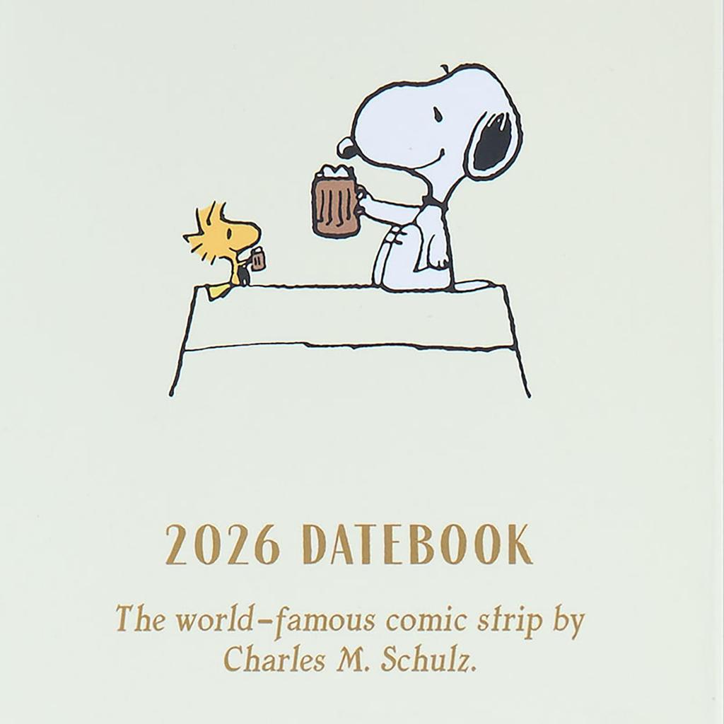 Sanrio B6 Ежедневник 2026 Snoopy Бумажный Октябрьское Начало Планировщик Календарь Дневник 623016