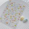 Сказочные 3D наклейки для ногтей «Морская звезда и ракушка» с клеем