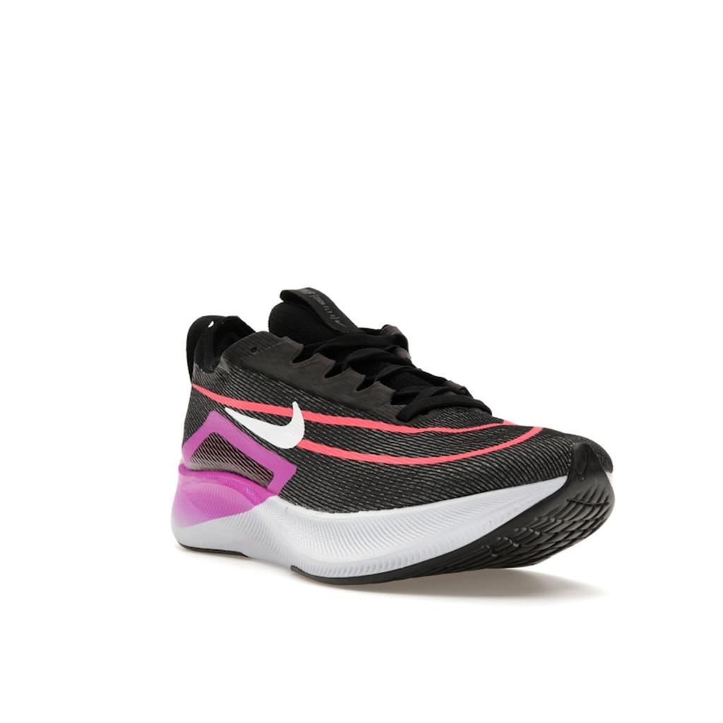 Nike Zoom Fly 4 Черные мужские кроссовки Hyper Violet антрацит CT2392-004