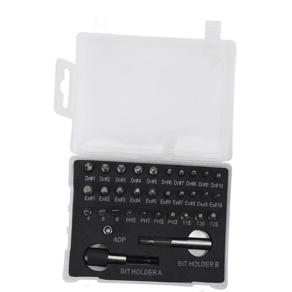 Набор из 33 шт. экстракторов для поврежденных, сорванных, ржавых болтов и гаек с футляром для переноски