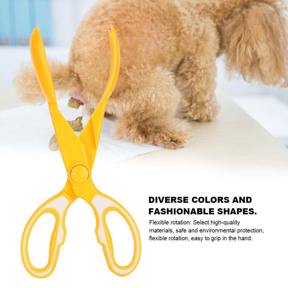Pet Portable Scissor Dog Cat Pooper Scooper Clamp Pet Waste Cleaner Outdoor Pet Supplies