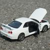 Welly 1/24 Nissan Skyline GTR R34 Сплав Модель Спортивного Автомобиля Литые Металлические Гоночные Автомобили Транспортные Средства Модель Симуляция Детские Игрушки Подарок