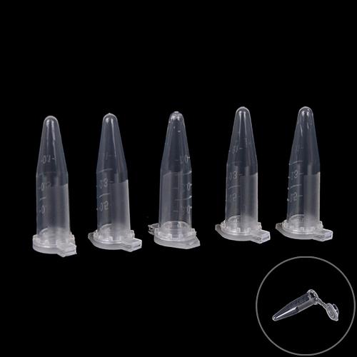 50X0.5Ml лабораторная прозрачная микропластиковая пробирка для центрифуги с защелкивающейся крышкой, контейнер Ab,