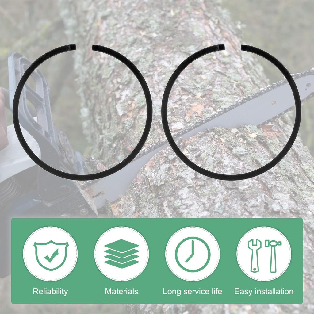 M METERXITY 2 Pack Piston Ring Set 35mm X 1.5mm Standard Piston Ring Piston