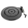 Record Player Turntable Black Plastic Belt Drive Gramophone Turntable Instrument Accessory