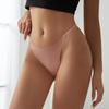 5 Pcs/Lot Women Seamless Silk Sports Panties Seamless Comfort G-String Underwear Female Sexy Tiny Thongs