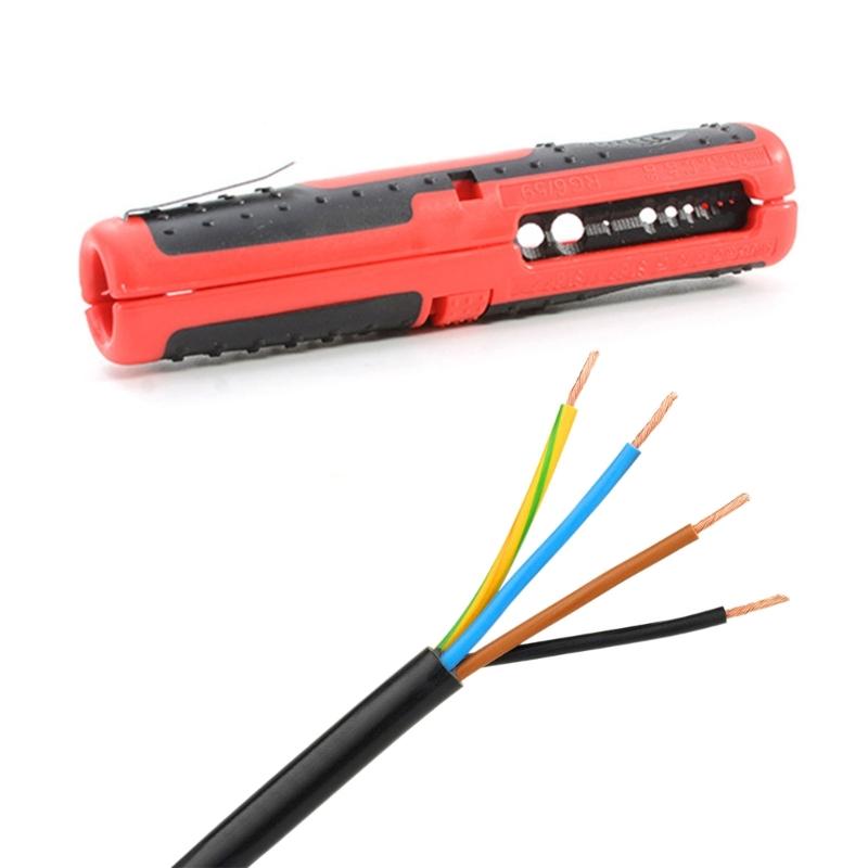 Multifunctional Coaxial Cable Wire Pen Electrical Wire Stripper Handheld Pliers RG59 RG6 Coaxial Cable Tool