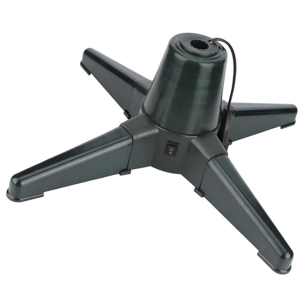 Подставка для рождественской елки электрическая вращающаяся на 360 градусов основа для дерева полка украшения для дома 50 см