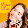 Сыворотка с витамином С, феруловой кислотой и гиалуроновой кислотой - Увлажняет и разглаживает кожу, Восстанавливает сияние, Улучшает тусклую кожу