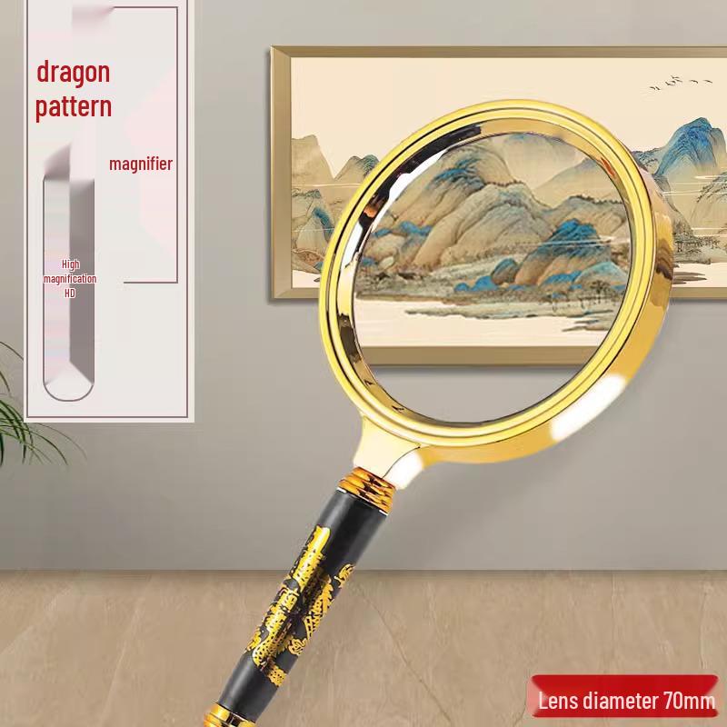 Лупа высокой четкости: Высокая мощность для пожилых людей, идентификации и студентов - Ручной большого размера