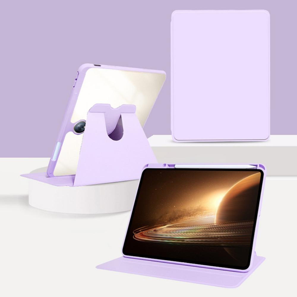 Противоударный чехол для OPPO Pad 4 Pro с вращением на 360 градусов для 11,6-дюймового Air 2 с акриловой жесткой задней крышкой