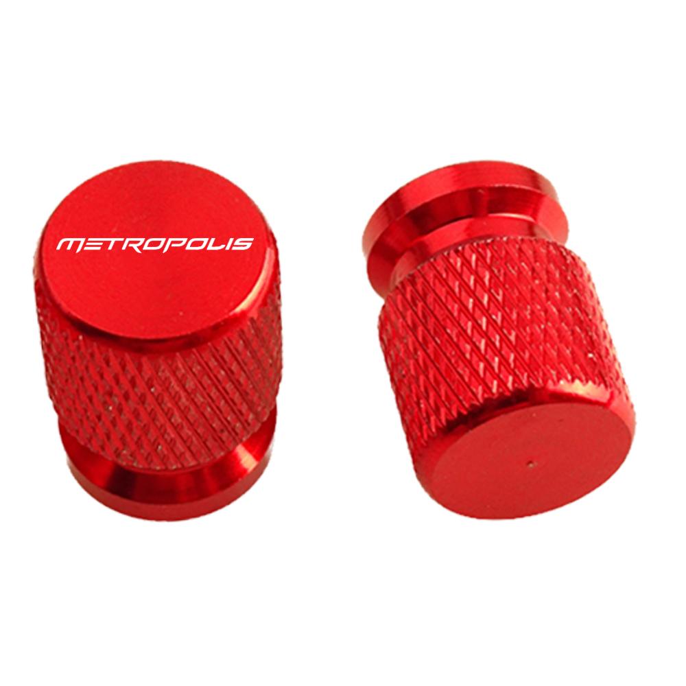 2X CNC Alloy Motorcycle Valve Cap for Peugeot Metropolis 400 GT SW 2020 2021 2022 2023 2024 2025 2026 2027 Motorcycle Valve Cap