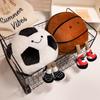 25cm Latest Basketball and Football Doll Simulation Stuffed Plush Toy Cartoon Anime Cute Doll Gift boys and girlsfor Fun Doll