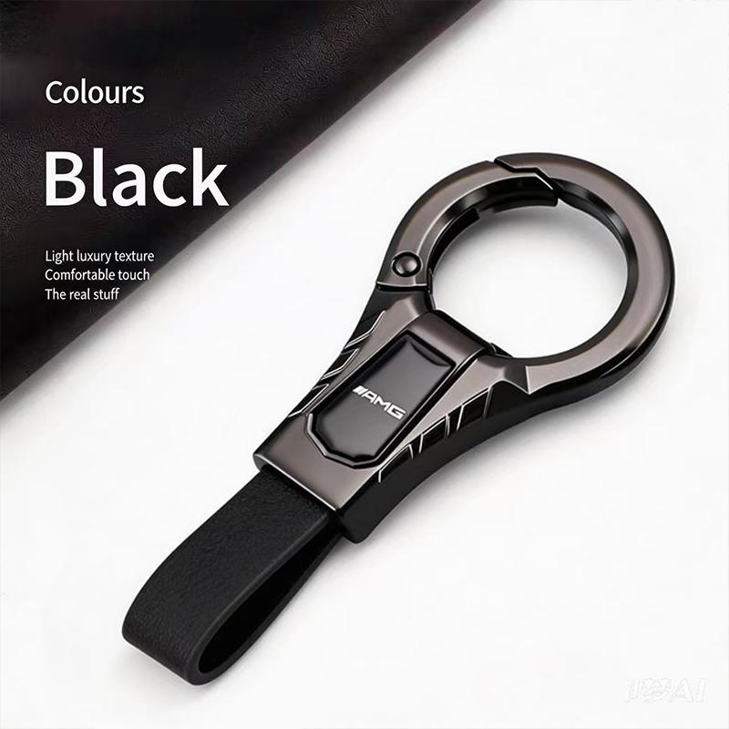 High Quality Car Keychain Metal Keyring Pendant Gift For Mercedes Benz AMG W203 W205 W206 W211 W220 W212 W201 W176 GLK GLE GLC JV3