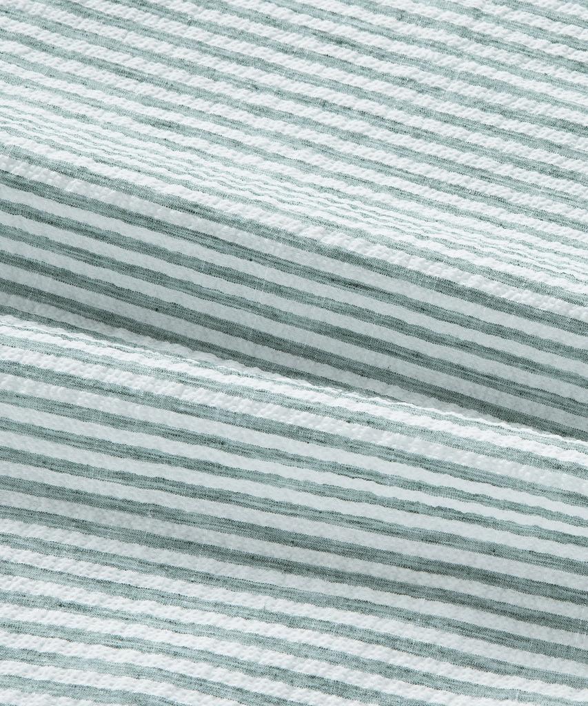 LACOSTE Men'S Linen Blend Striped Shirt Ch838E-56G 132