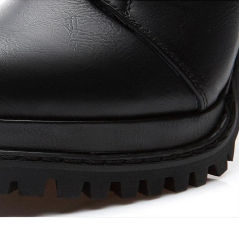 Модные женские короткие сапоги на толстом каблуке, осенне-зимние женские туфли в британском стиле на высоком каблуке с бархатной шнуровкой, женские сапоги