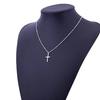 Fashion Simple Alloy Cross Pendant Necklace Female Charm Jewelry Party Gift