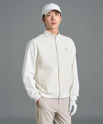 Beanpole Golf [B_Under] Men'S Hybrid Windbreaker White