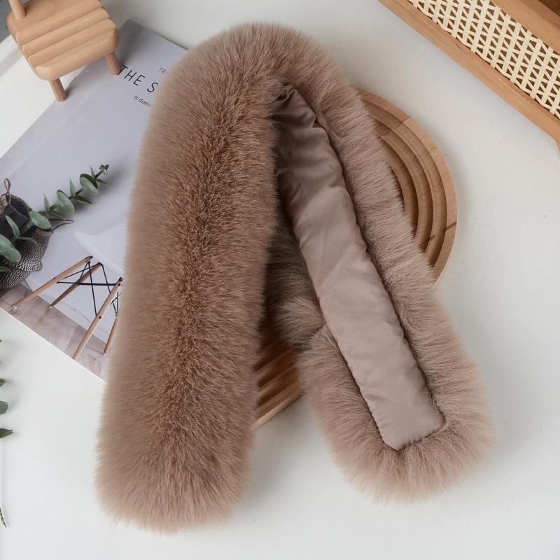 1PC Versatile Shawl Fashionable Multicolor Magnetic Suction Warm Scarf Gift Imitation Fox Fur Collar Plush