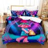 3D Print Cartoons Bed Sheet Set Trolls Bedding Set Printed With Pillowcase Bed Duvet Cover Soft Queen King Size Bedclothes Home