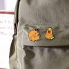 Cartoon Capybara Brooch Hat Buckle Capybara Corsage Cute Small Animal Badge  Children