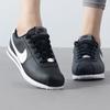 Nike Cortez Искусственная кожа Нескользящие Низкие Детские Lifestyle Кроссовки Черный Белый DM0950-001