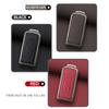 Leather Car Remote Key Case for Mitsubishi ASX LANCER Pajero Sport Outlander Eclipse Cross Keychain Full Cover Shell Accessories