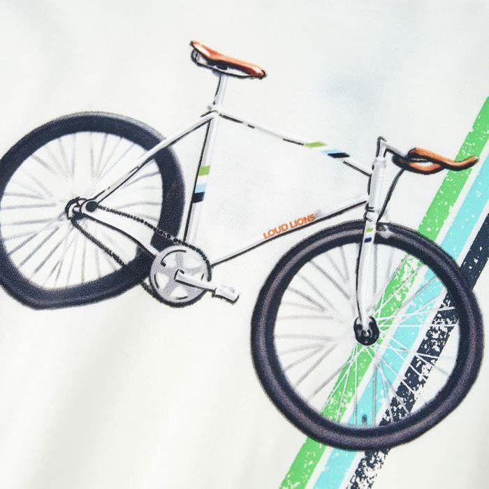 T-shirt pour enfants avec manches courtes écru 92/104/116/128/140