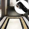 Adhesive Marble Paper 12cm Wide 10m Long Self Stick Wallpaper Removable Border Sticker for Furniture Decor