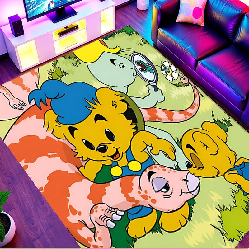 Bamse Print Rug, Washable Floor Carpet, For Entryway Dorm Laundry Room Office Study, Home Decor Birthday Christmas Gift