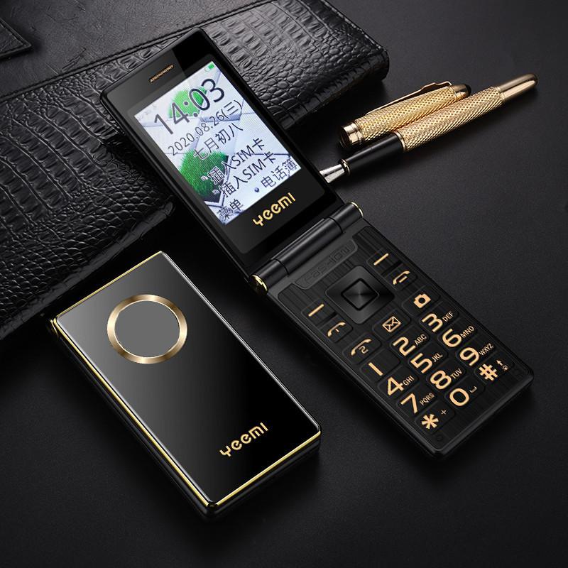 Телефон-раскладушка YEEMI M3 + 4G LTE, 2,8-дюймовый дисплей, большая клавиатура, динамик, HD-камера, кнопочный телефон с двумя SIM-картами