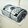 Money Shaped Carpet Creative Personality Imitation Irregular Door 100 Cashmere Floor Dollar Money Art Rug Bill Mat Mat S9I8