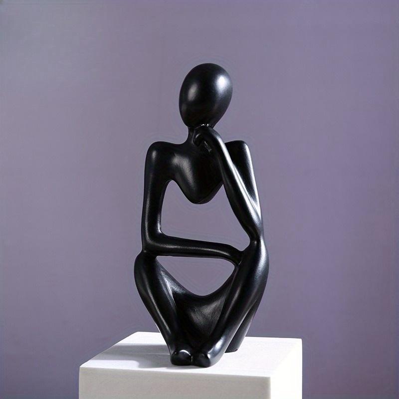 1pc, Character Art Ornaments, Creative and Abstract Resin Decorations, Suitable for Living Room TVs and Model Room Tabletops.