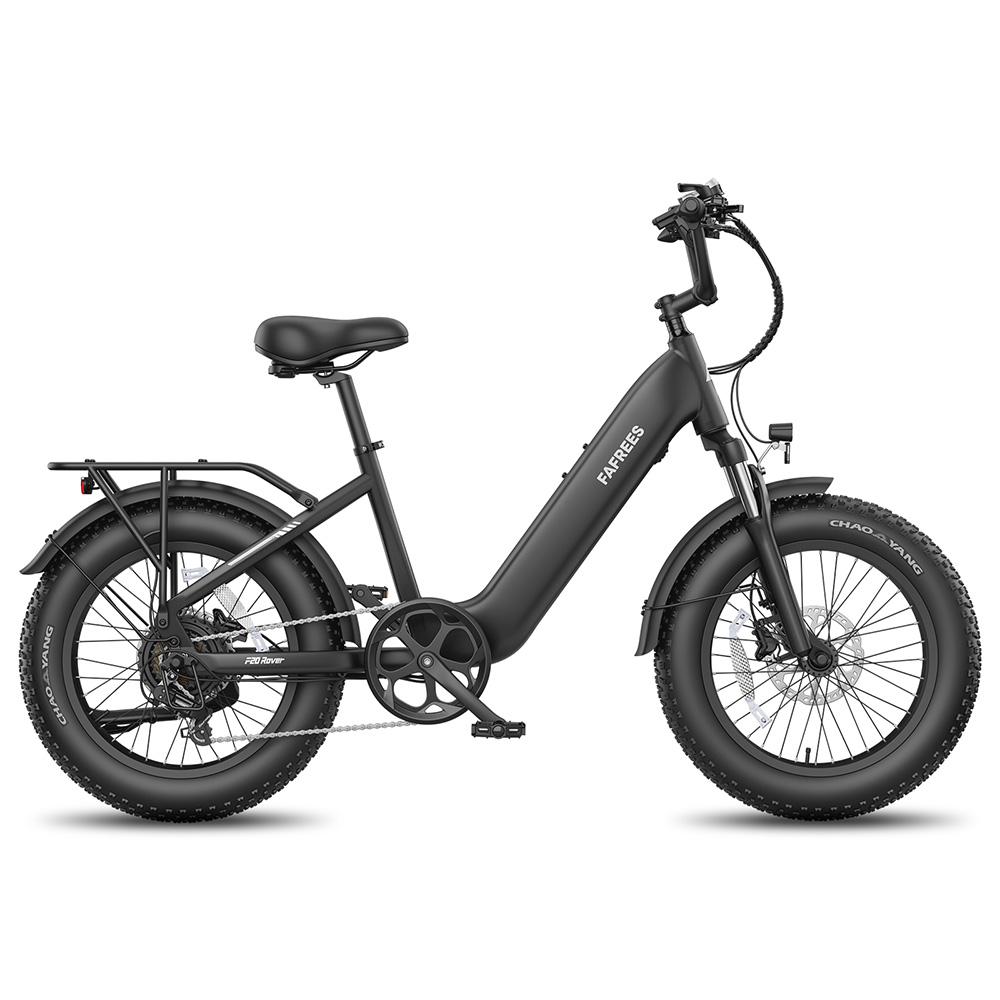 Electric Bicycle Fafrees F20 Rover 250W Motor Top Speed 25km/h 20"Fat Tire City Electric Bike 48V 20AH LCD Display 7 Speed Max Load 150Kg
