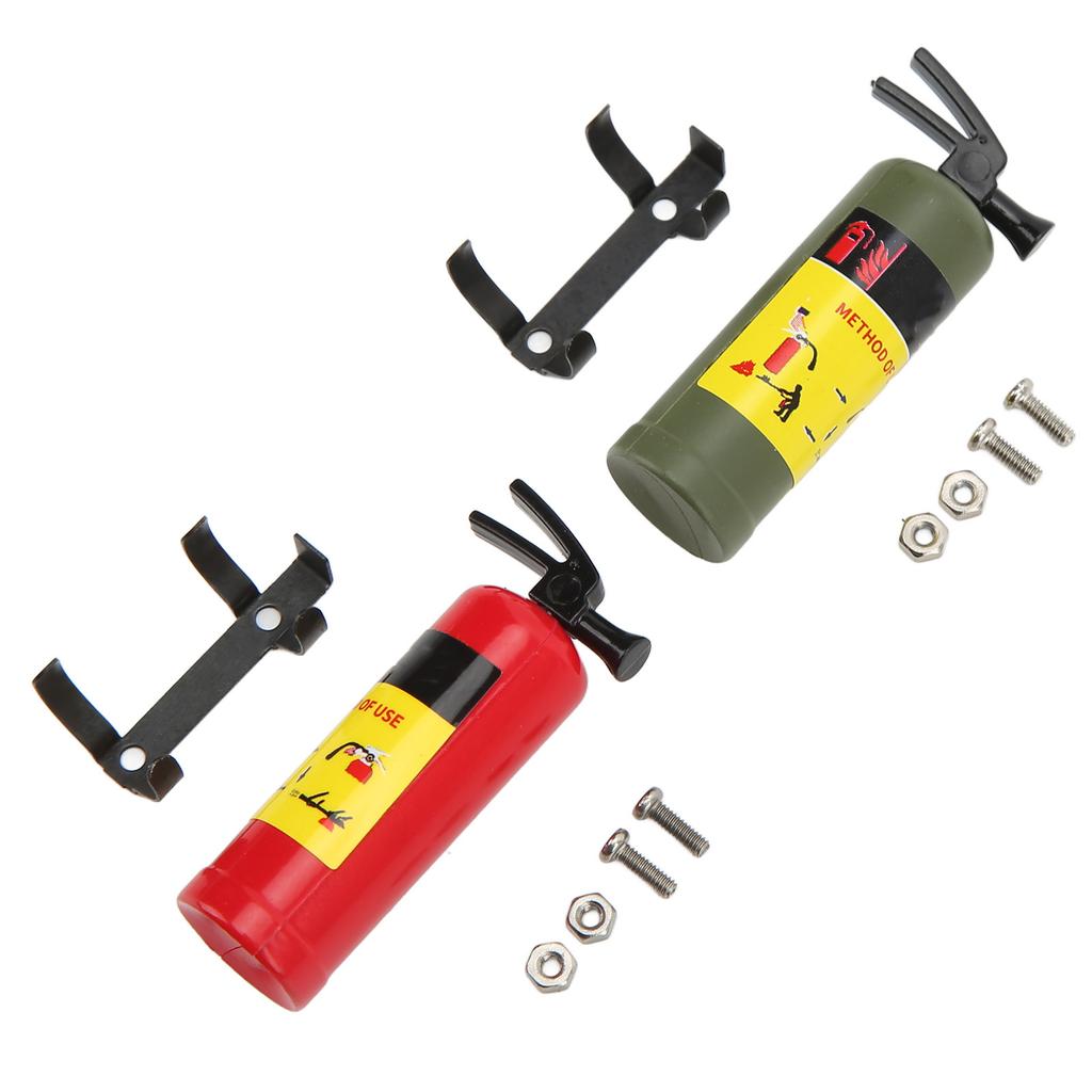 RC Car Simulated Fire Extinguisher Mini Decorative Extinguisher for AXIAL RC Car Decoration