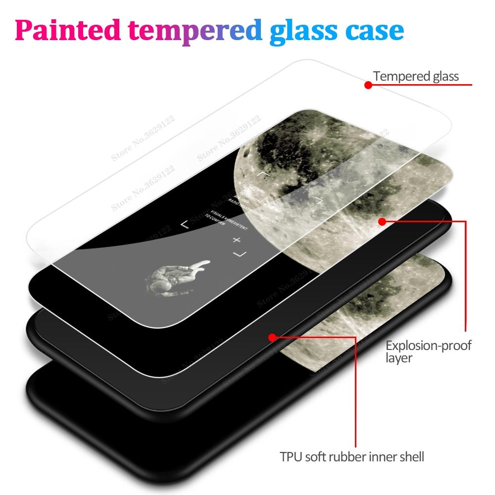 Чехол для телефона из закаленного стекла с волком для iPhone Samsung Galaxy OnePlus Oppo Xiaomi Redmi Note SA 7 8 9 10 11 12 13 14 20 21 22 53 Pro Max Plus Ultra