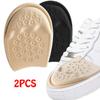 1 пара женских и мужских стелек для снятия боли в передней части стопы, полустельки с нескользящей подошвой, уменьшающие размер наполнителя, для обуви на высоких каблуках, снятие боли, уход за обувью