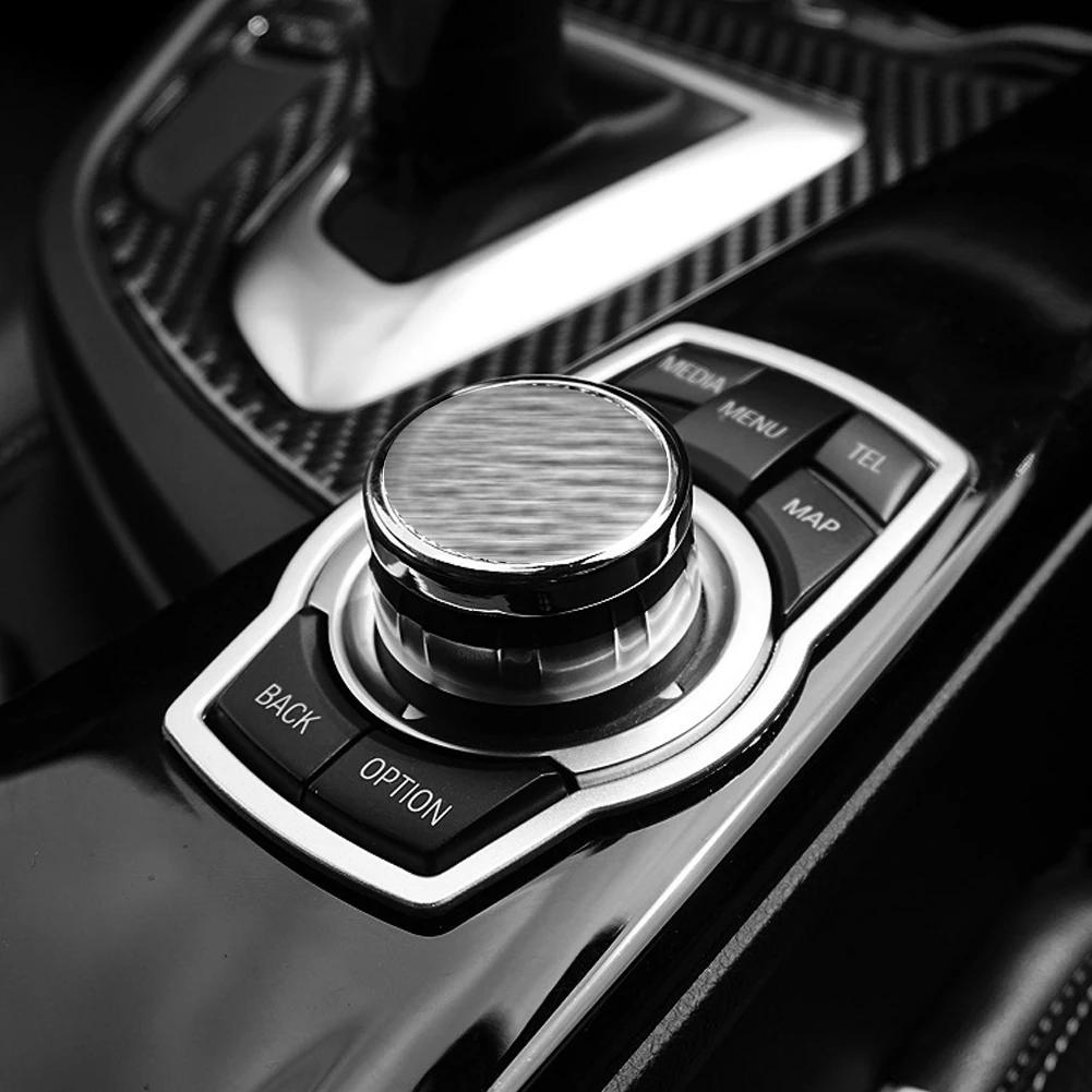 Накладка на кнопки мультимедиа салона автомобиля для BMW 1 3 4 5 7 серии X1 X3 X4 X5 X6 E81 E87 F30 Автоаксессуары Интерьер