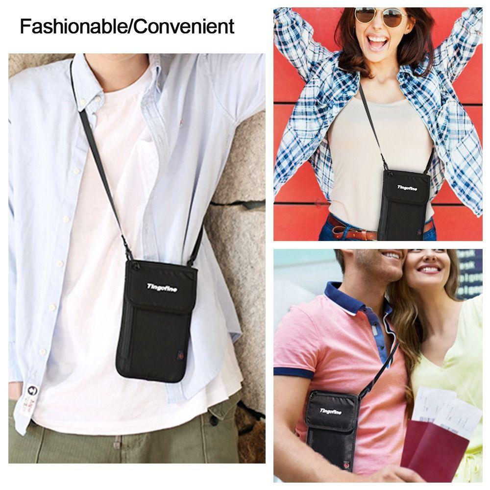 Водонепроницаемый чехол для документов, многофункциональный держатель для удостоверения личности, кредитной карты, сумка для паспорта унисекс, дорожная сумка