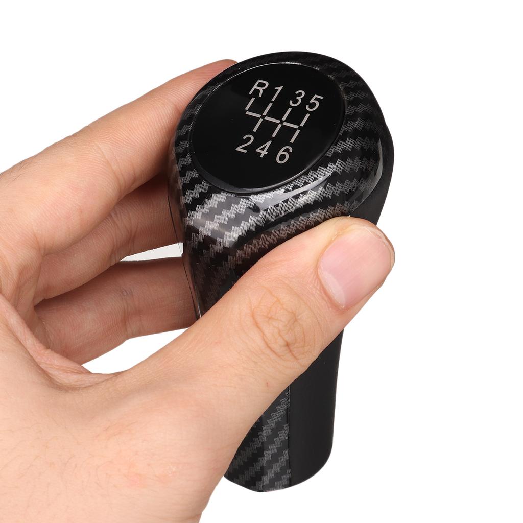 5/6 скоростная светодиодная ручка переключения передач из углеродного волокна со светодиодной подсветкой, ABS рычаг переключения передач, ручка для BMW E46 E90 E91 E92 X1 X3 X5