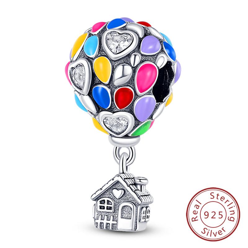 Шарм Медный Розовый Подвеска Шарм Подходит для Оригинального Шарм-Браслета Ожерелья Бусины DIY Ювелирные Аксессуары