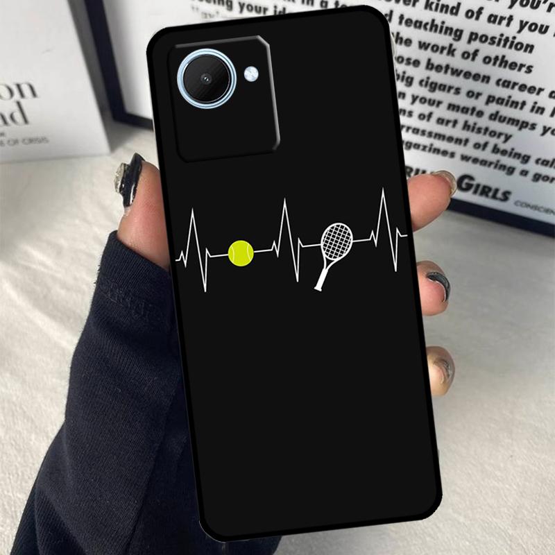 Теннисные мячи для Realme C63 C71 C55 C67 C51 C75 C61 C65 C53 10 11 12 13 14 15 Pro Plus GT6 GT7 Pro Чехол