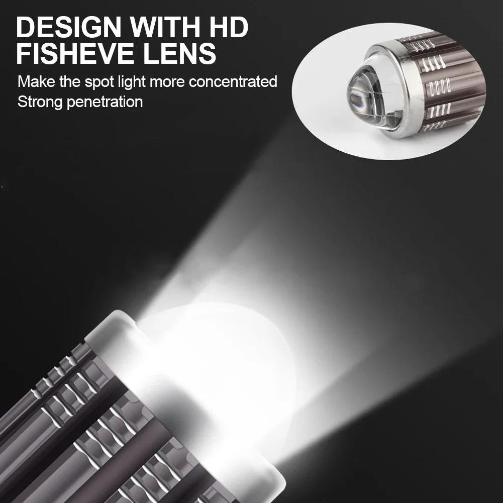 1 шт. Мини Дневной Ходовой Огонь Прожектор Водонепроницаемый Hi&low для Мотоцикла H4 Мотоциклетная Фара Универсальная 9В-80В 2000Лм