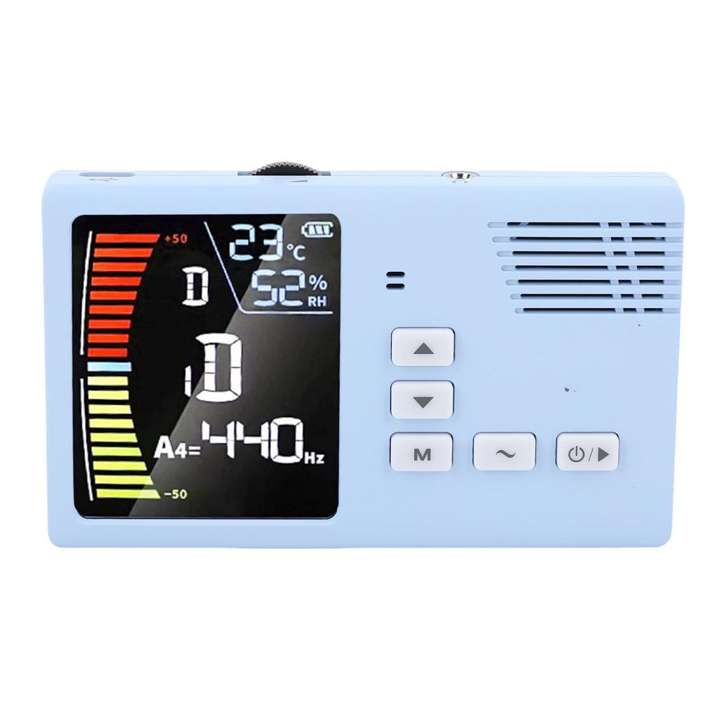 Метроном Тюнер Перезаряжаемый Светодиодный Дисплей 3 в 1 Цифровой Тюнер Генератор Тона для Гучжэн Гуцинь Эрху Пипа Белый