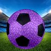 1pc Purple Geometric Lightweight PVC Training Soccer Ball, Size 5, Suitable for Indoor and Outdoor TrainingGift y60364