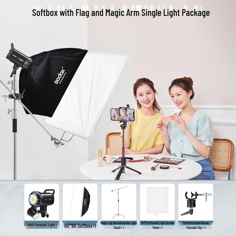 Godox SL100D Белый светодиодный видеосвет