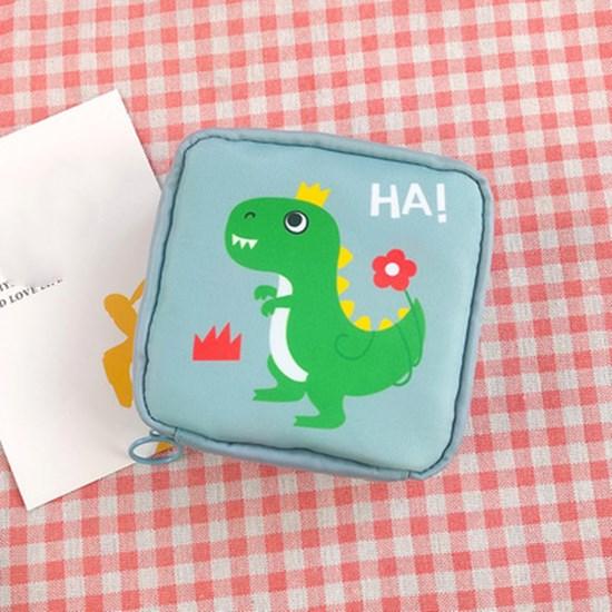 Mini Women Cosmetic Bag Cute Floral Small Makeup Bags Toiletry Organizer Female Coin Card Storage Purse Make Up Case Bag