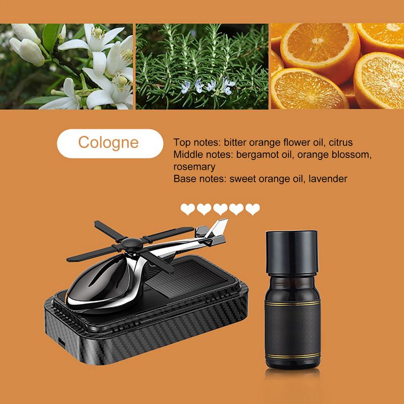 Вращающийся автомобильный ароматерапевтический автомобильный вертолет ароматерапевтический диффузор креативный очиститель воздуха аксессуары для украшения автомобиля