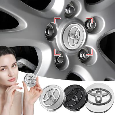 4 шт. 56/60 мм Колпачки на центр автомобильного колеса Крышки ступицы Эмблема Стайлинг Для Corolla Yaris Prius RAV4 Camry Hilux Auris Avensis Avalon
