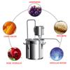 12/20/33/50L Home DIY Distiller Moonshine Alcohol Stainless Copper Boiler Alcohol Whisky Water Wine Essential Oil Brewing Kit